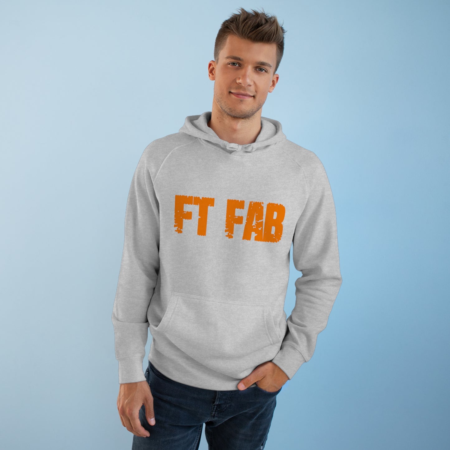 FT FAB2 Hoodie with sponsors 2023 *orange* OG Logo