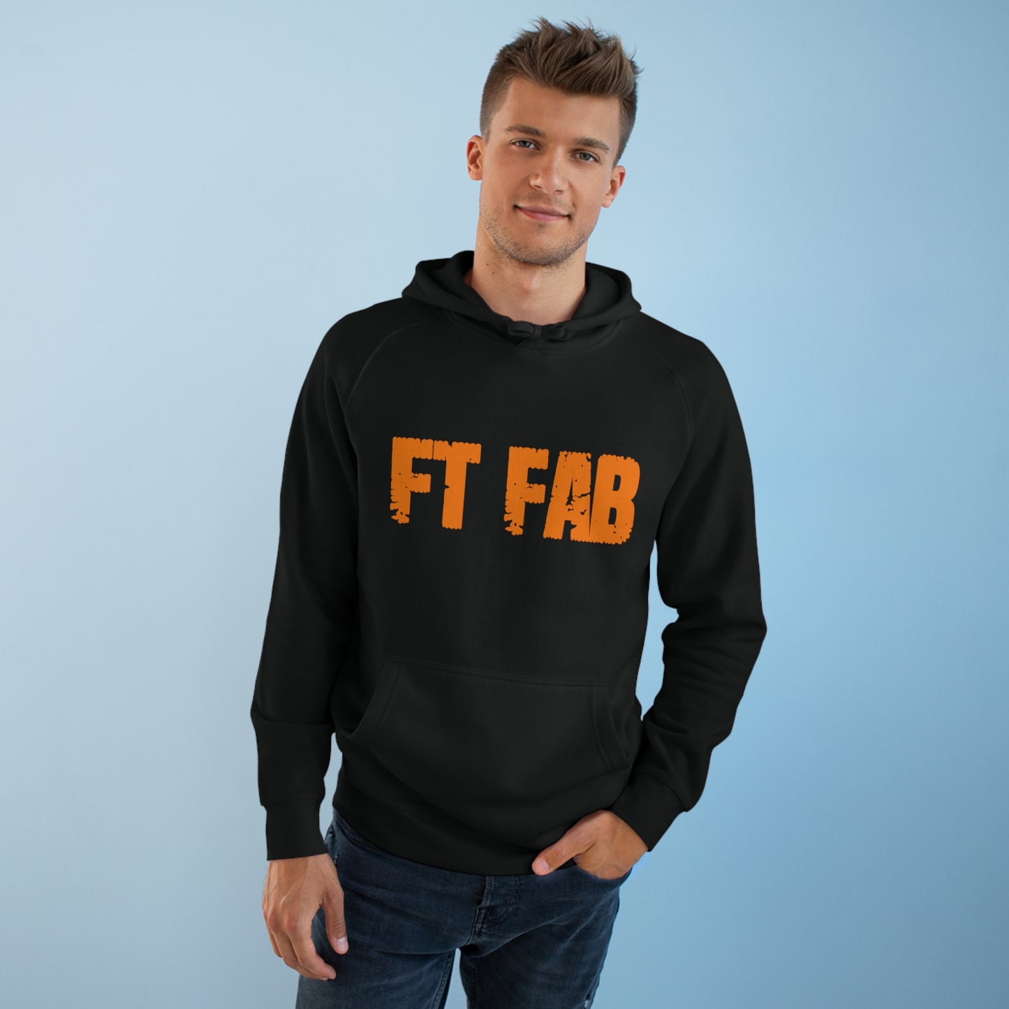 FT FAB2 Hoodie with sponsors 2023 *orange* OG Logo