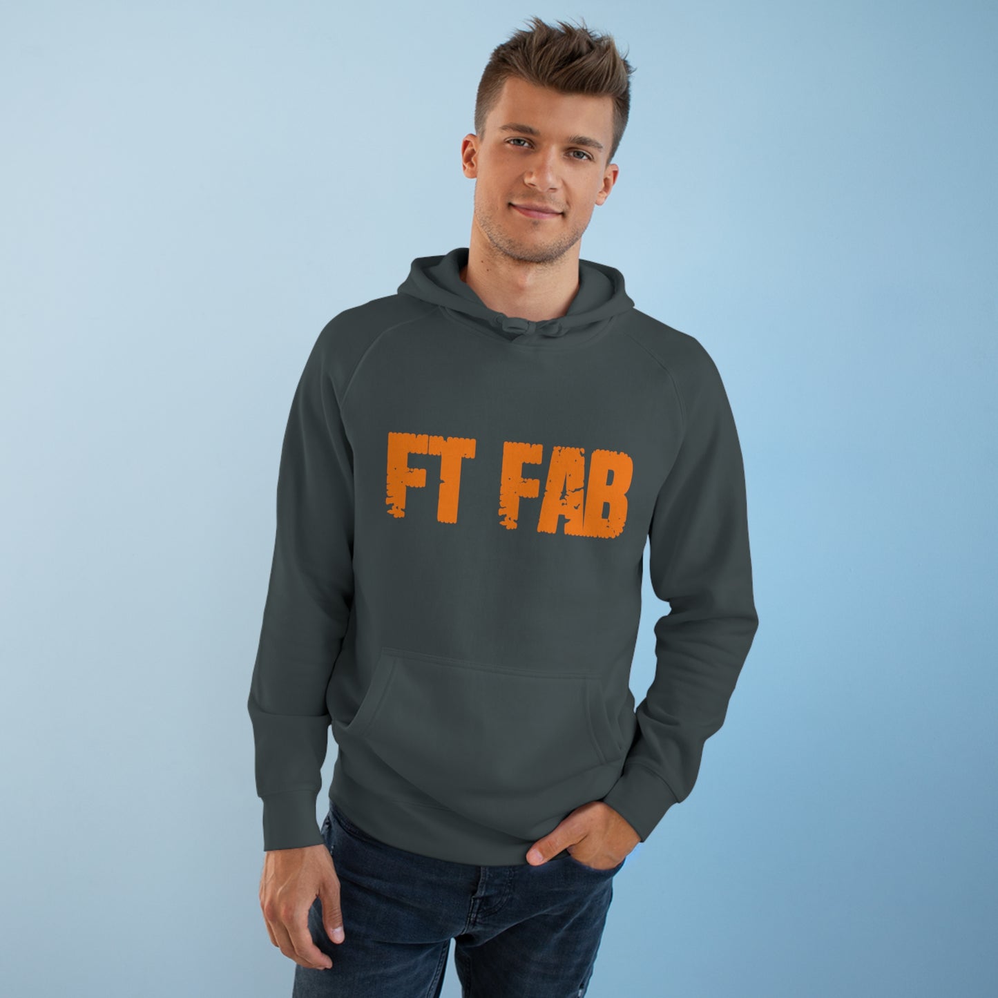 FT FAB2 Hoodie with sponsors 2023 *orange* OG Logo