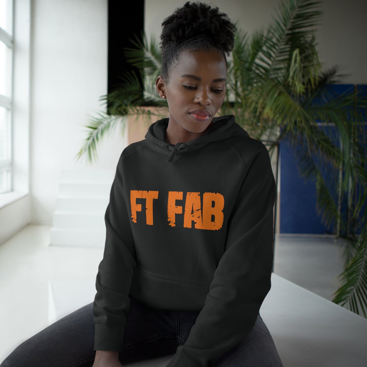 FT FAB2 Hoodie with sponsors 2023 *orange* OG Logo