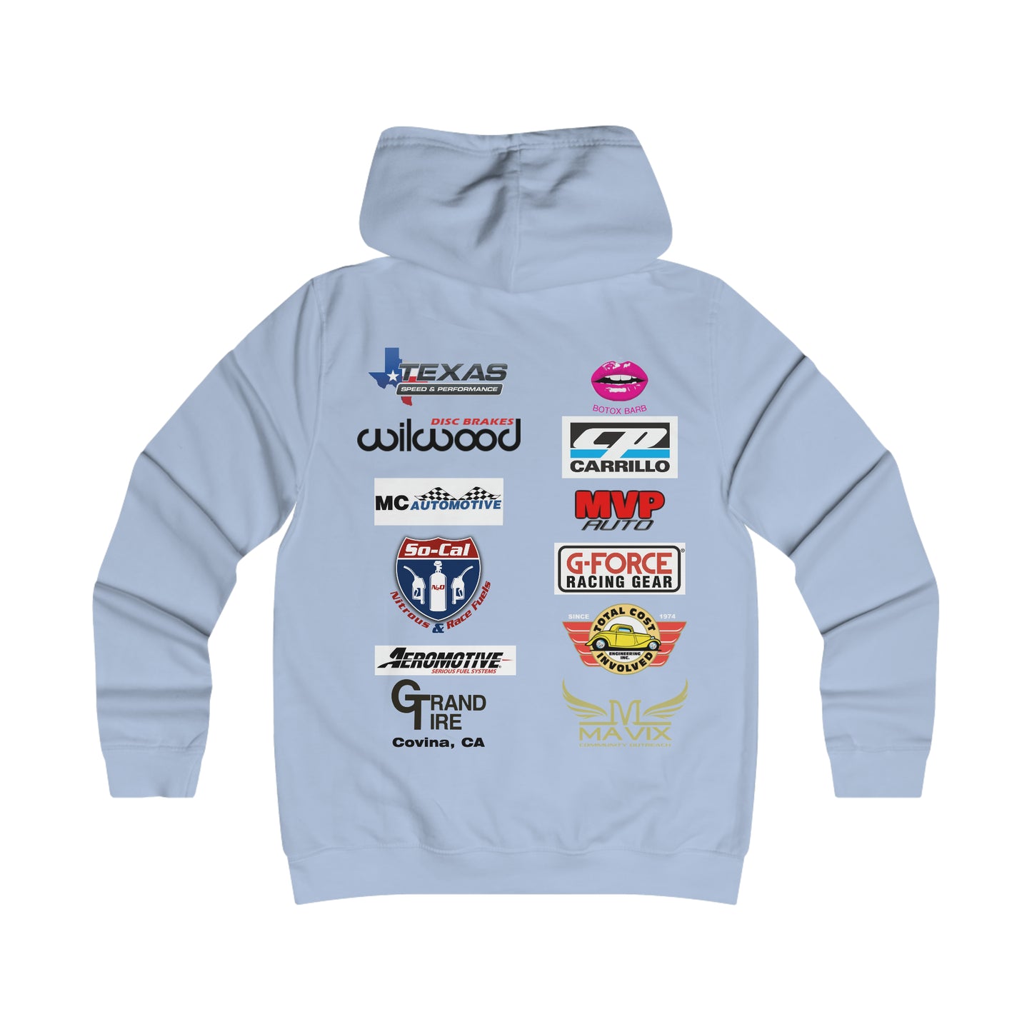 FT FAB2 Hoodie with sponsors 2023
