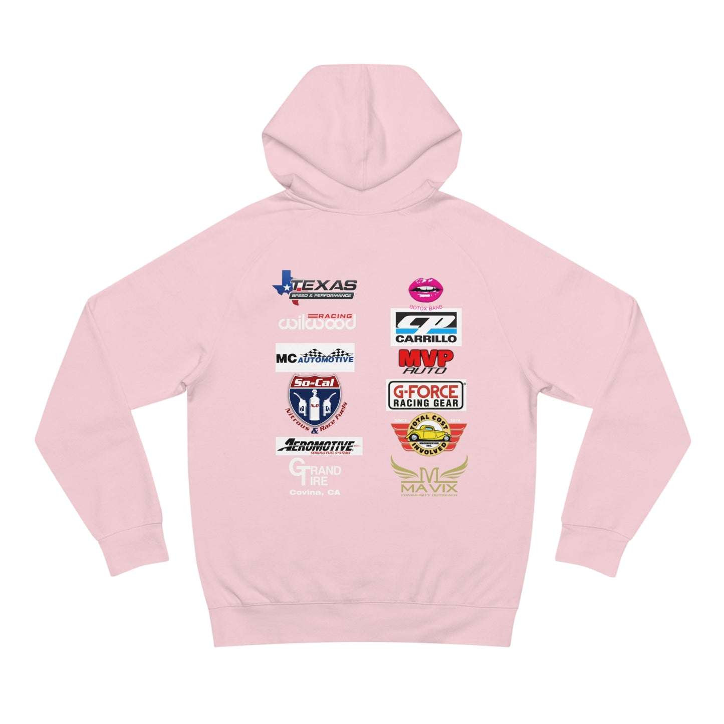 FT FAB2 Hoodie with sponsors 2023 *orange*