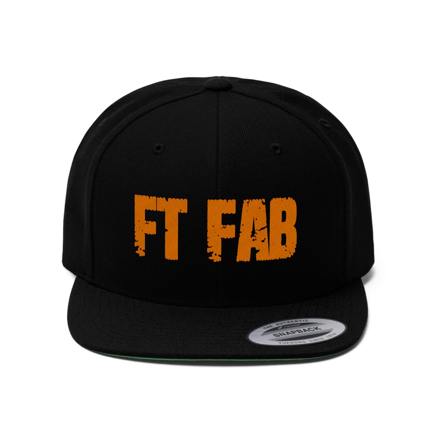 Unisex Flat Bill Hat