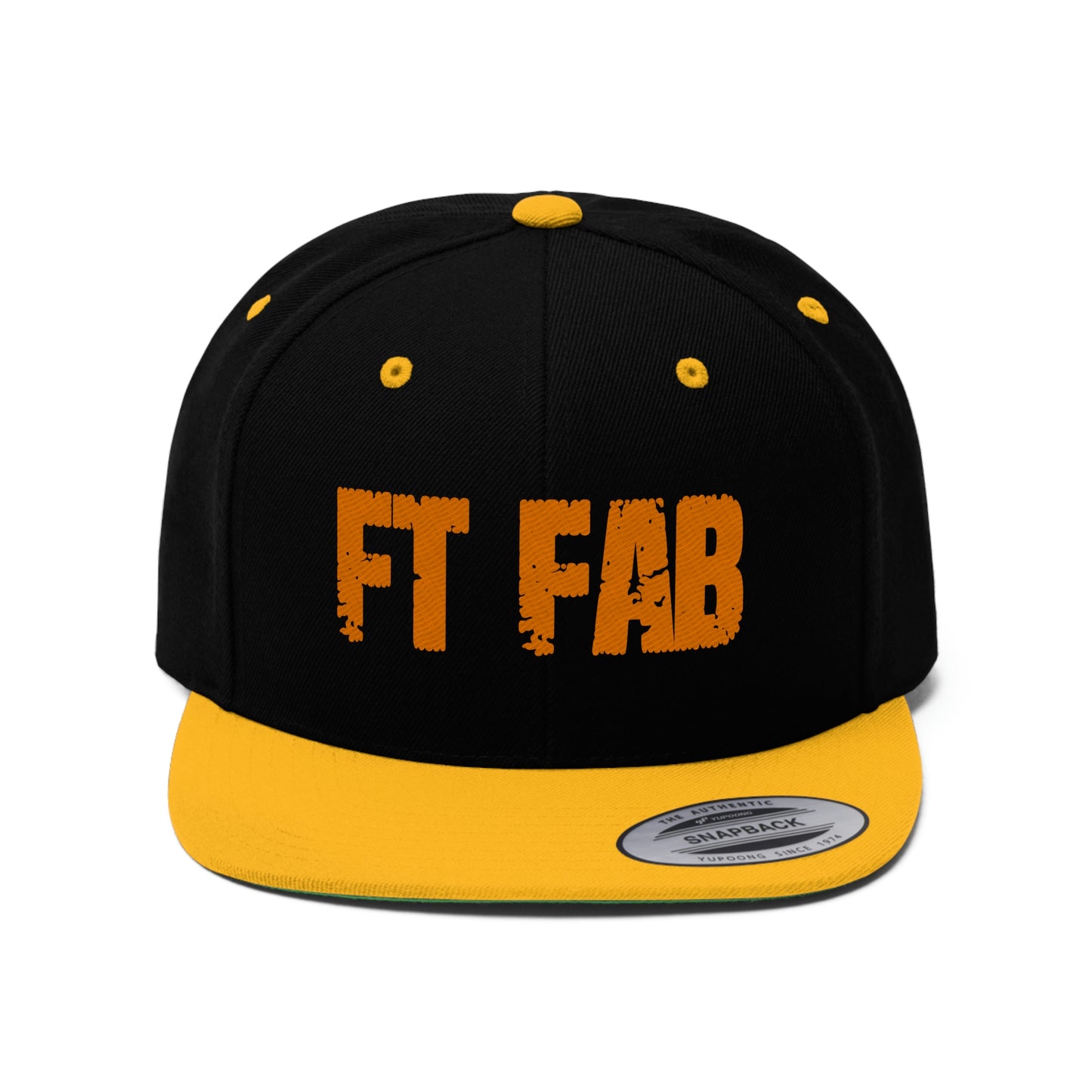 Unisex Flat Bill Hat