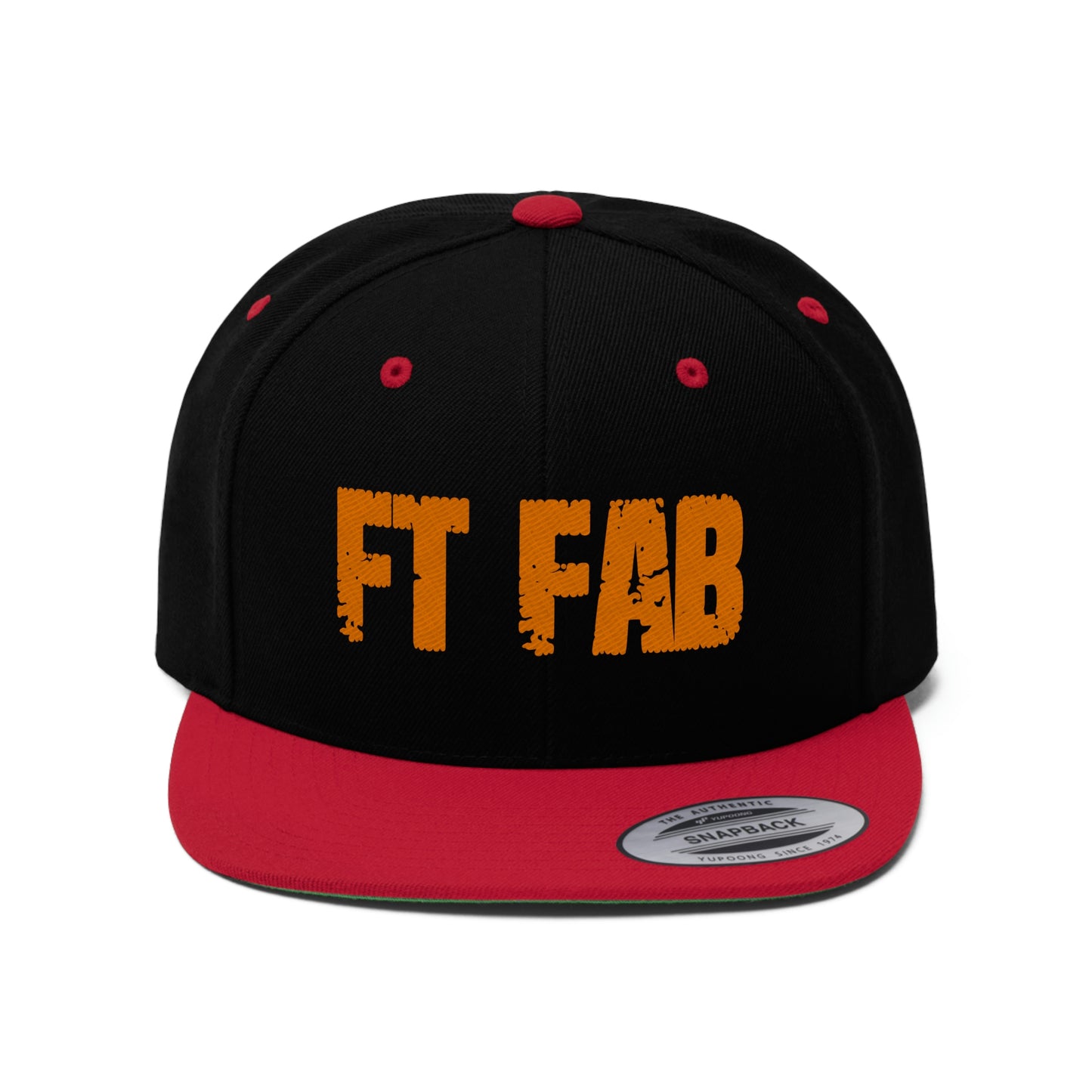 Unisex Flat Bill Hat